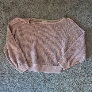 Pink sweater